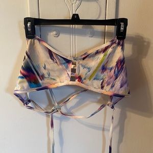 Jolyn multi-colored bikini top